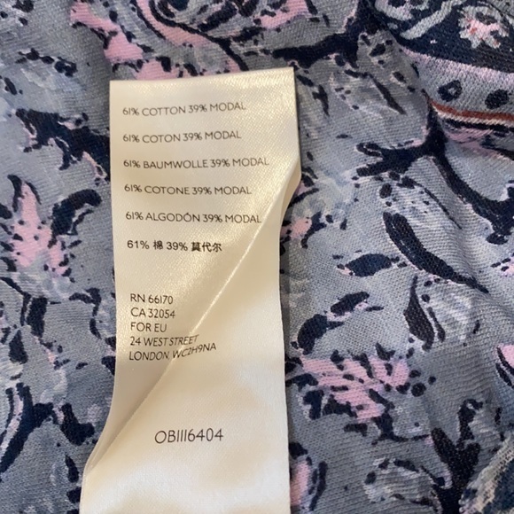 Free People High Tide Dual Print Top. XS - Picture 10 of 10